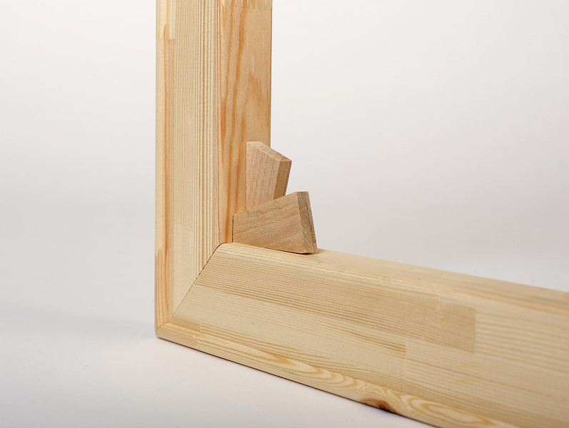 Napínací rám (lišta) 1.9 x 4.6 cm, 20 až 200 cm, blind rámy, 60 cm
